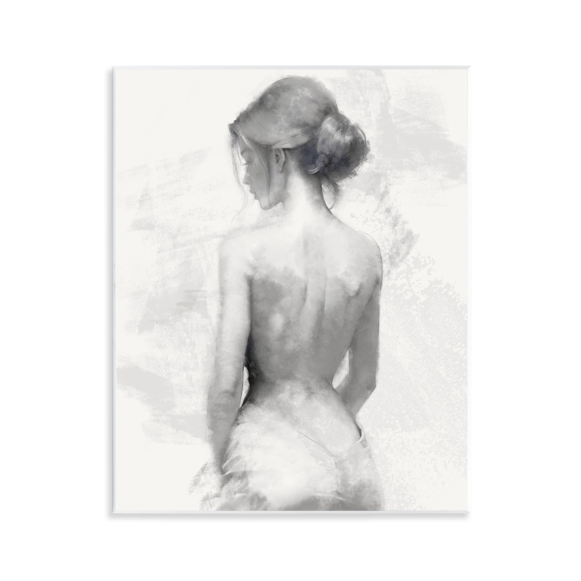 Stupell Industries Mine Elegant Figure Wall Plaque Art, design by Kim Allen