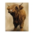 thumbnail image 1 of Stupell Industries Farmhouse Mini Highland Cow on Neutrals Canvas Art, 16 x 20, by Renel Peters, 1 of 8