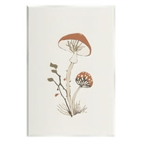 Stupell Industries Minimal Amanita Mushroom Botanical & Floral Painting Unframed Art Print Wall Art, 10 x 15