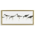 Stupell Industries Minimal Beach Bird Sandpipers Animals & Insects