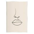 thumbnail image 1 of Stupell Industries Minimal Female Face Line Doodle Graphic Art Unframed Art Print Wall Art, Design by JJ Design House LLC, 1 of 6