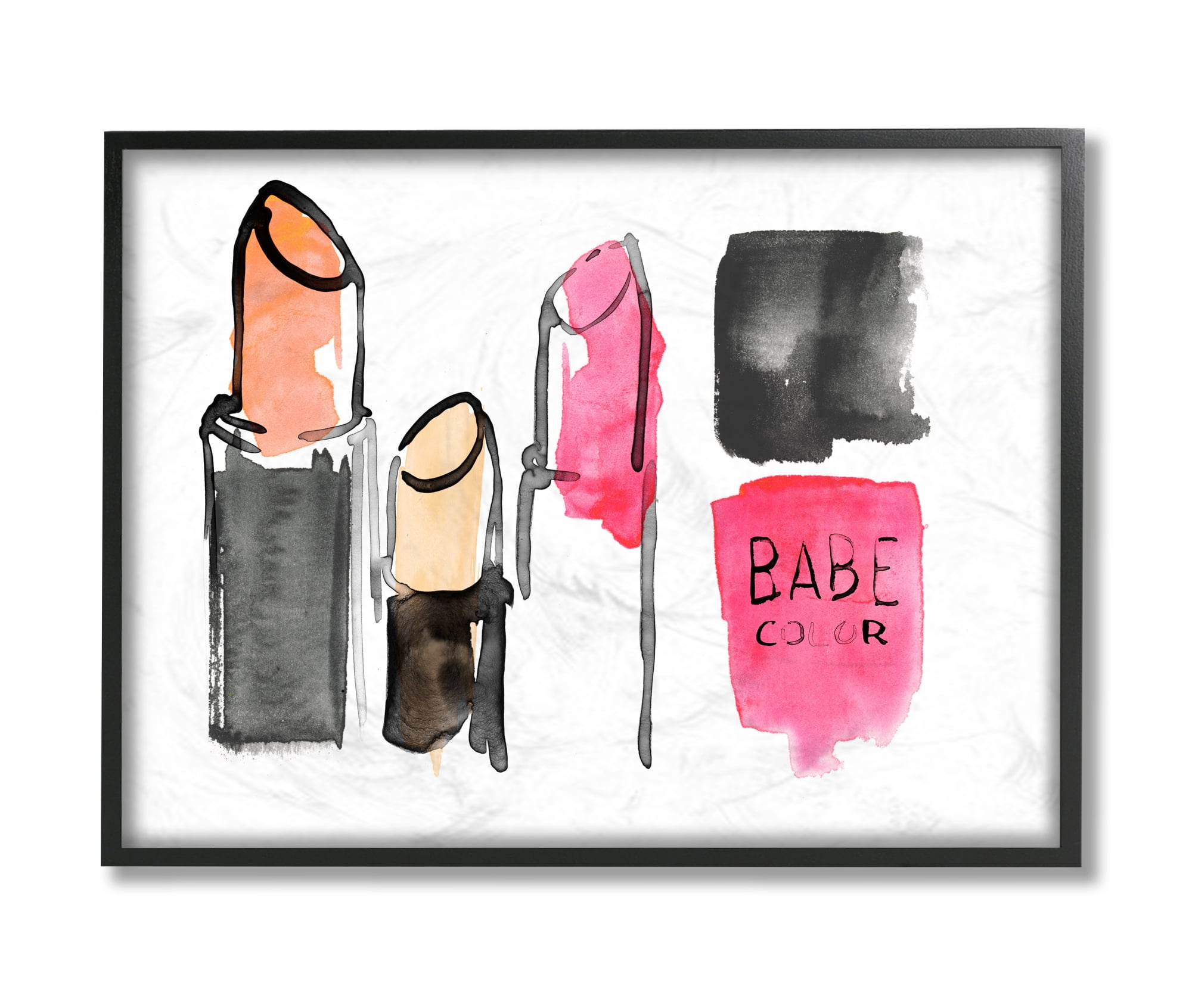 Stupell Industries Minimal Female Figure Drawing Contour Linework Canvas Wall Art, 24 x 30, Design by Ethan Harper