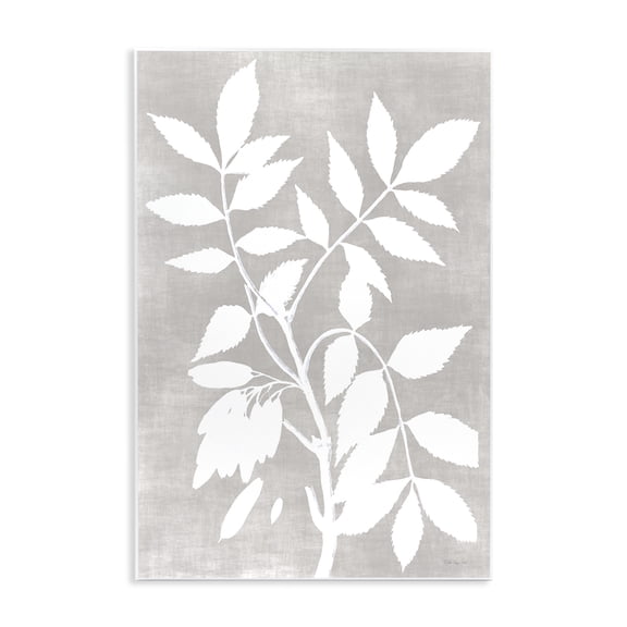 Stupell Industries Scandinavian Minimal Foliage Impression Wall Plaque Art, 10 x 15, by Stellar Design Studio