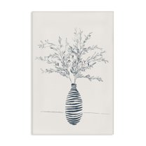 Stupell Industries Minimal Herb Vase Botanical & Floral Painting Gallery Wrapped Canvas Art Print Wall Art, 16 x 24