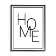 thumbnail image 1 of Stupell Industries Minimal Home Phrase Inspirational Painting Black Framed Art Print Wall Art, 24 x 30, 1 of 9