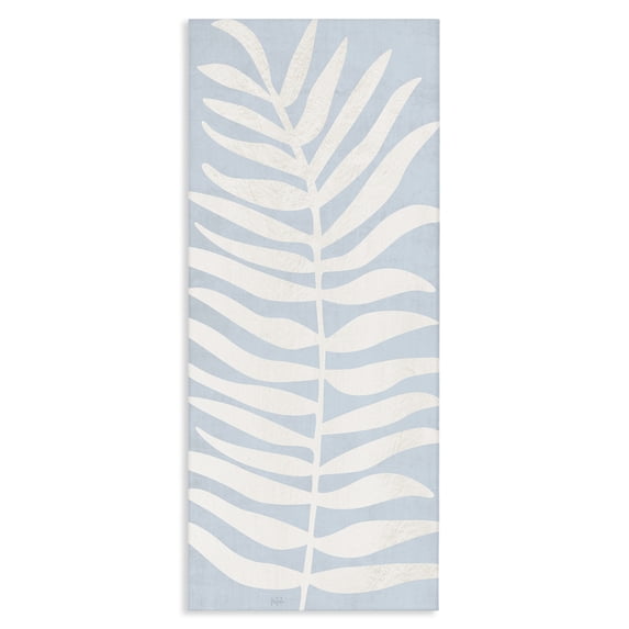 Stupell Industries Modern Minimal Leaf Silhouette Canvas Art, 13 x 30, by Natalie Carpentieri