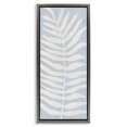 thumbnail image 1 of Stupell Industries Modern Minimal Leaf Silhouette Gray Floating Frame Canvas Art, 14 x 31, by Natalie Carpentieri, 1 of 8