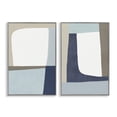 thumbnail image 1 of Stupell Industries Minimal Natural Flow 2 Piece Gray Framed Giclee Art Set design by Hannah Dawson, 18 x 12, 1 of 8