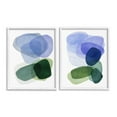 thumbnail image 1 of Stupell Industries Minimal Oblong Shapes Abstract Painting White Framed Art Print Wall Art, 16 x 20, Set of 2, 1 of 10