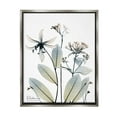 thumbnail image 1 of Stupell Industries Minimal Plant Blossoms Botanical & Floral Photography Gray Floater Framed Canvas Art Print Wall Art, 25 x 31, 1 of 10