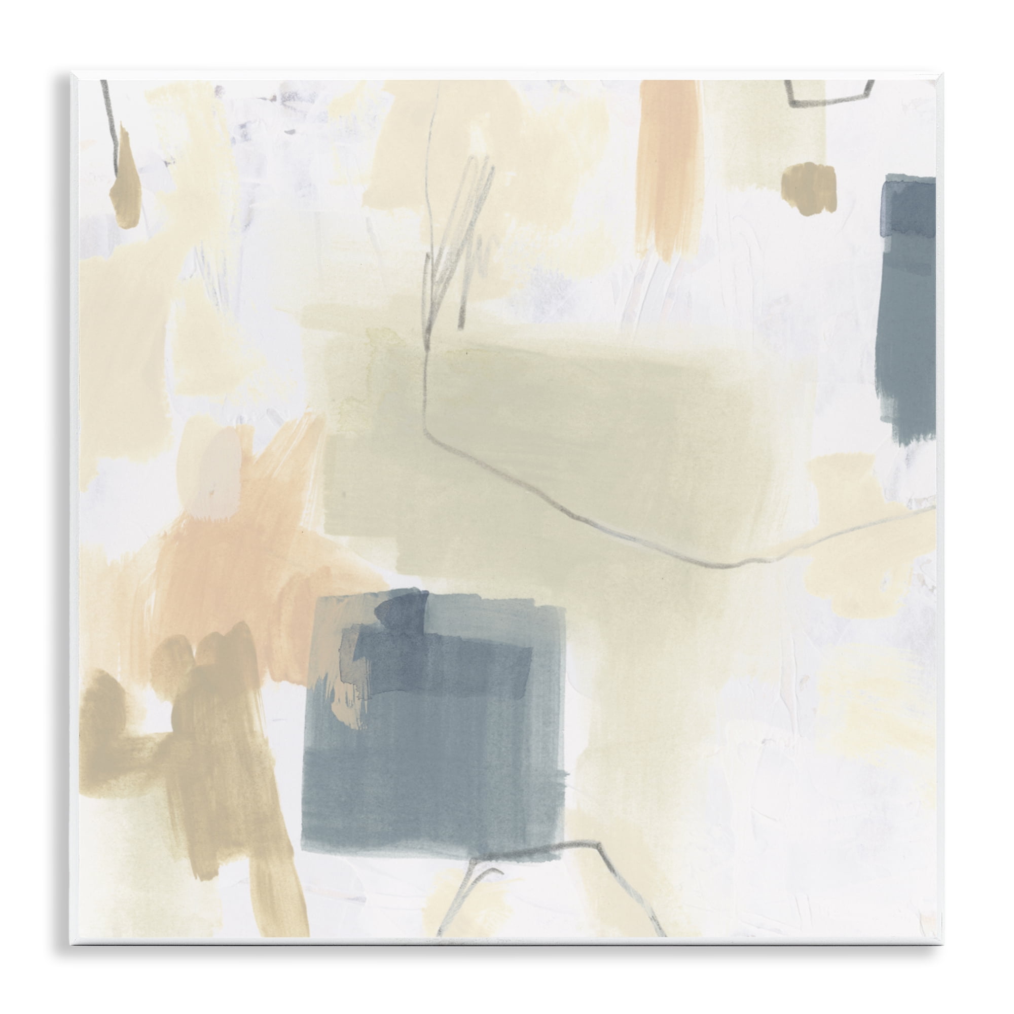 Stupell Industries Minimal Plaster Line Wall Plaque Art, design by June Erica Vess