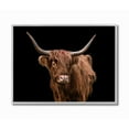 thumbnail image 1 of Stupell Industries Minimal Portrait of Countryside Cattle Animal Designed by Third and Wall, 1 of 7