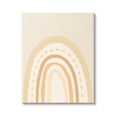 thumbnail image 1 of Stupell Industries Minimal Rainbow Stripes Neutral Tones Dashed Lines Graphic Art Gallery Wrapped Canvas Print Wall Art, Design by Heather McLaughlin, 1 of 7