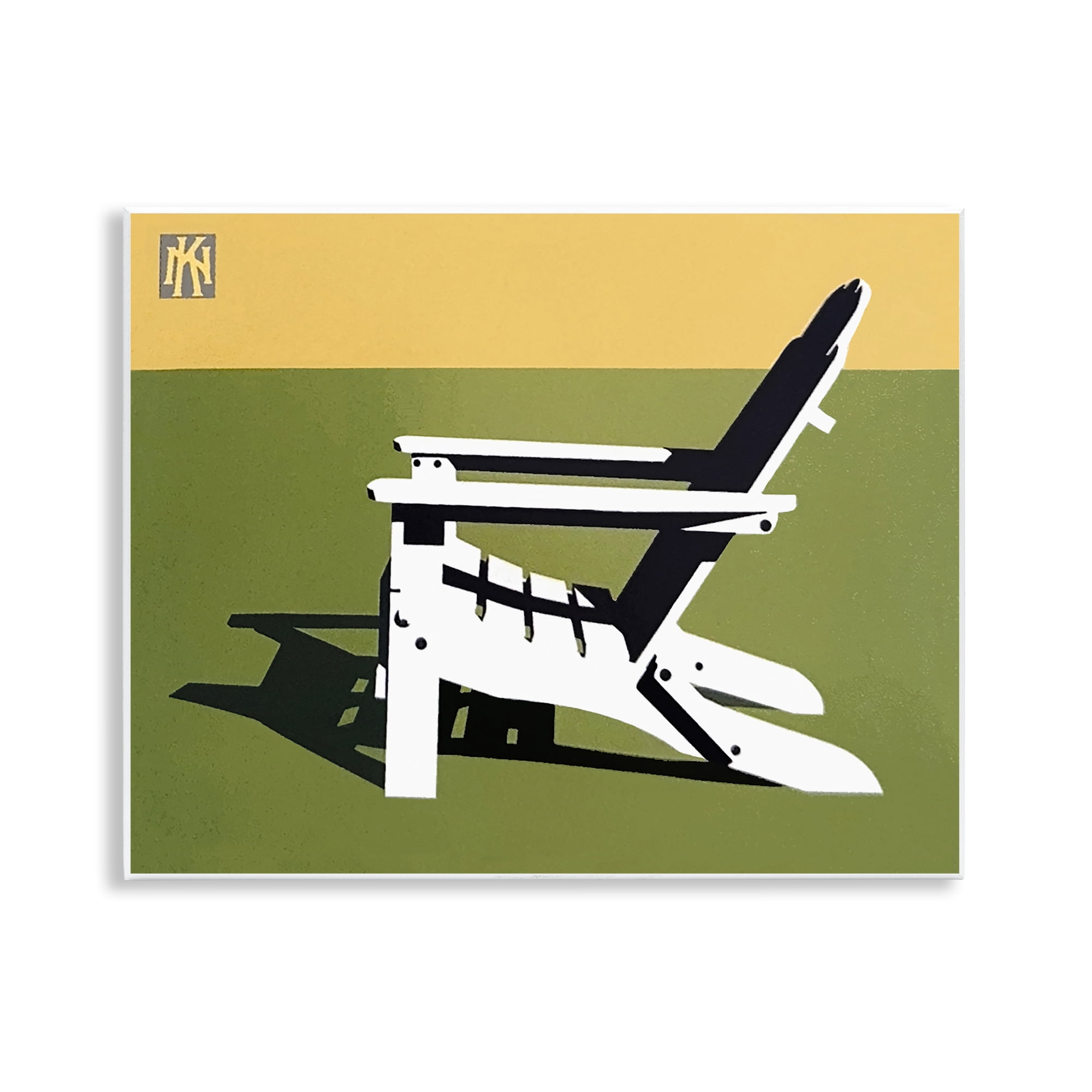 Stupell Industries Minimal Sunlit Lounge Chair Wall Plaque Art, design by Jadei Graphics
