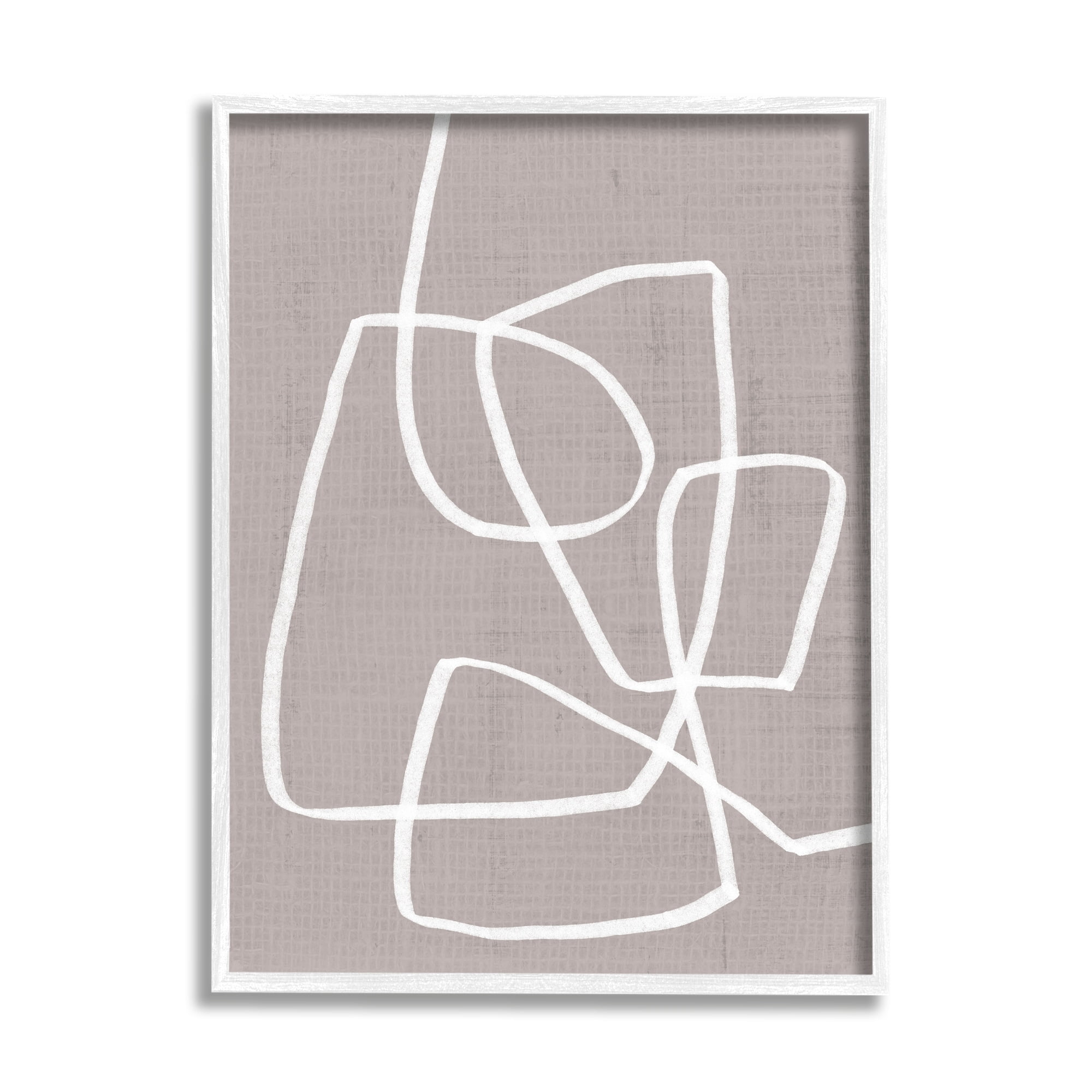 Stupell Industries Minimalist Abstract Line Scribble Modern Boho Composition, 11 x 14,Design by June Erica Vess