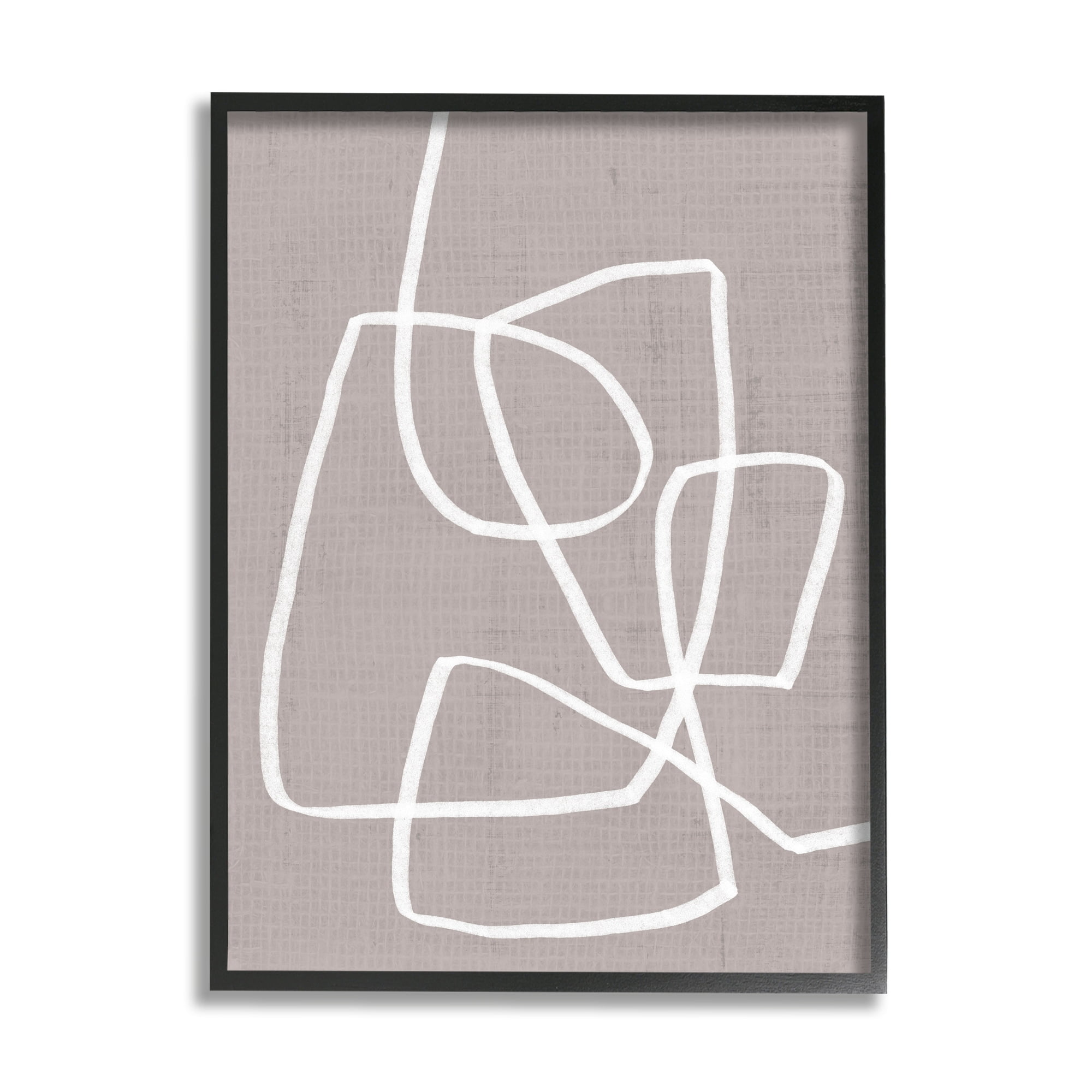 Stupell Industries Minimalist Abstract Line Scribble Modern Boho Composition, 11 x 14,Design by June Erica Vess