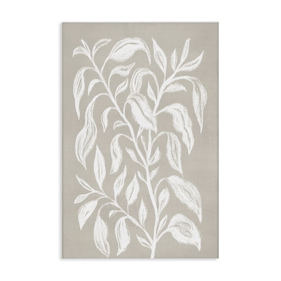 Stupell Industries Minimalist Chalk Sketch Botanicals Canvas Art, 16 x 24, by Martina Pavlova