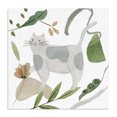 thumbnail image 1 of Stupell Industries Minimalist Cottage Herbs Cat Arrangement Canvas Art, 17 x 17, by Melissa Wang, 1 of 7