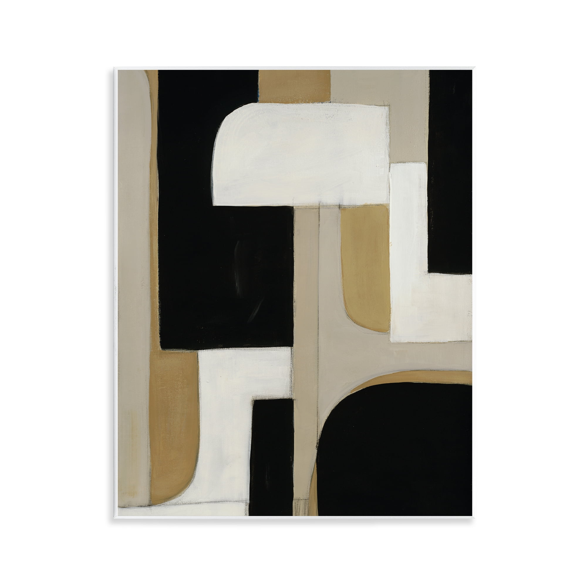 Stupell Industries Minimalist Geometrics in Neutrals Wall Plaque Art, design by Kippi Leonard