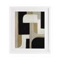 thumbnail image 1 of Stupell Industries Mid-Century Minimalist Geometrics in Neutrals White Framed Print Under Glass, 17 x 21, by Kippi Leonard, 1 of 8