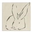 thumbnail image 1 of Stupell Industries Minimalist Minimal Bunny Outline Canvas Art, 30 x 30, by June Erica Vess, 1 of 8