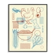 thumbnail image 1 of Stupell Industries Modern Minimalist Ramen Ingredients Black Framed Giclee Art, 11 x 14, by Tobe Fonseca, 1 of 8