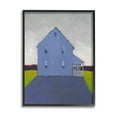 thumbnail image 1 of Stupell Industries Minimalistic Rural Farm Barn Gloomy Desolated Rainy Day,11 x 14, Design by Carol Young, 1 of 5