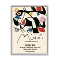 thumbnail image 1 of Stupell Industries Miro Traditional Abstract Painter Geometric Design Blue Red, 16 x 20, Designed by Ros Ruseva, 1 of 7