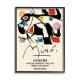 thumbnail image 1 of Stupell Industries Miro Traditional Abstract Painter Geometric Design Blue Red, 24 x 30, Designed by Ros Ruseva, 1 of 7