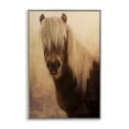 thumbnail image 1 of Stupell Industries Misty Morning Horse Animals Painting Gray Framed Art Print Wall Art, 12 x 18, 1 of 2