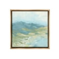 thumbnail image 1 of Stupell Industries Misty Mountain Valley Landscape Painting Brown Floater Framed Canvas Art Print Wall Art, 25 x 25, 1 of 10