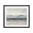 thumbnail image 1 of Stupell Industries Contemporary Misty Muted Mountainscape Black Framed Print Under Glass, 16 x 13, by Riley B, 1 of 8