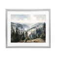 thumbnail image 1 of Stupell Industries Traditional Misty Tree Tops Vista Gray Framed Print Under Glass, 21 x 17, by Franklyn Gregory, 1 of 8