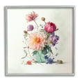 thumbnail image 1 of Stupell Industries Mixed Blooms Bouquet Botanical & Floral Painting Gray Framed Art Print Wall Art, 24 x 24, 1 of 9