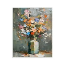 Stupell Industries Mixed Bold Bouquet Botanical & Floral Painting Unframed Art Print Wall Art, 11 x 14