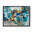 thumbnail image 1 of Stupell Industries Mixed Floral Petals Arrangement Painting Black Framed Art Print Wall Art, Design by K. Nari, 1 of 8
