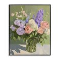 thumbnail image 1 of Stupell Industries French Country Mixed Roses & Lilacs Bouquet Black Framed Giclee Art, 24 x 30, by The Prints Vibe, 1 of 8