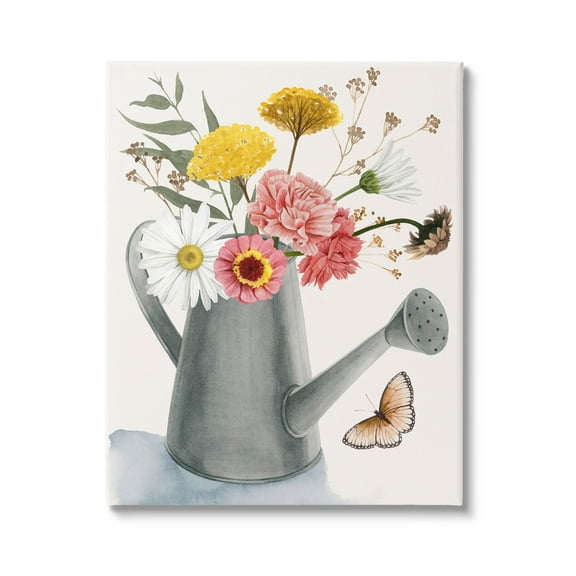 Stupell Industries Mixed Wildflower Arrangement Gardening Painting Gallery Wrapped Canvas Print Wall Art, Design by Grace Popp