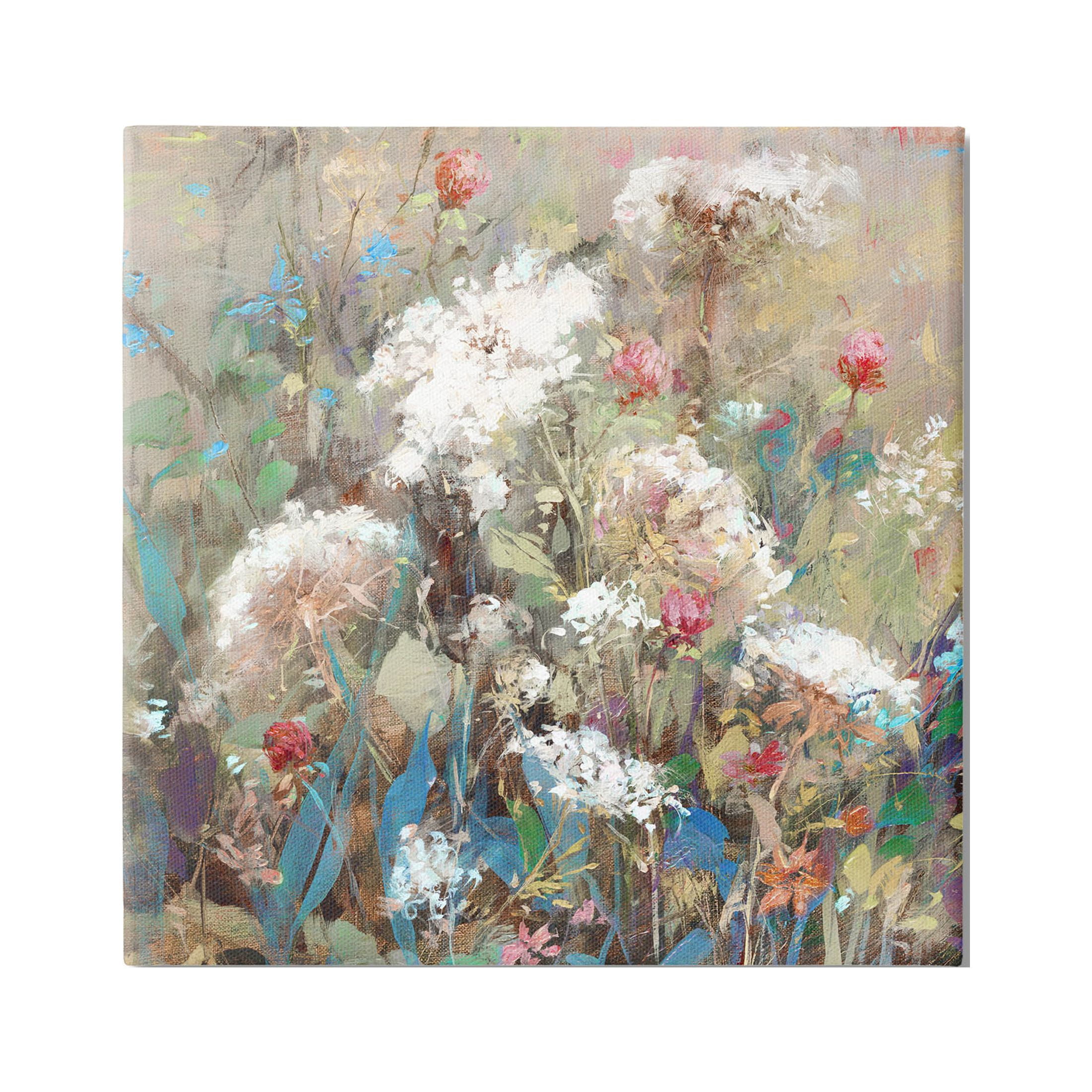 Stupell Industries Mixed Wildflower Nature Arrangement Painting Gallery Wrapped Canvas Print Wall Art, Design by Katie Swatland