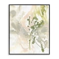 thumbnail image 1 of Stupell Industries Modern Abstract Green & Beige Black Framed Giclee Art, 11 x 14, by June Erica Vess, 1 of 7