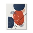 thumbnail image 1 of Stupell Industries Modern Abstract Red Blue Circles Shapes Pattern Canvas Wall Art, 24 x 30, Design by Urban Epiphany, 1 of 5