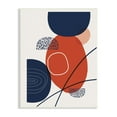 thumbnail image 1 of Stupell Industries Modern Abstract Red Blue Circles Shapes Pattern Wood Wall Art, 13 x 19, Design by Urban Epiphany, 1 of 5