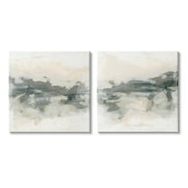 Stupell Industries Modern Abstract Scribble Composition Painting Gallery Wrapped Canvas Print Wall Art, Set of 2, Design by June Erica Vess