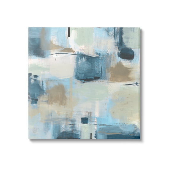Stupell Industries Modern Abstract Tiled Paint Patchwork Collage ,30 x 30, Design by Sn Jill
