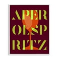 thumbnail image 1 of Stupell Industries Contemporary Modern Aperol Spritz White Framed Giclee Art, 24 x 30, by Lil' Rue, 1 of 8