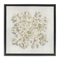 thumbnail image 1 of Stupell Industries Modern Aquatic Neutral Coral Black Floating Frame Canvas Art, 18 x 18, by Caroline Kelly, 1 of 7