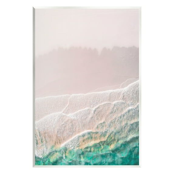 Stupell Industries Modern Beach Foam Abstract Painting Unframed Art Print Wall Art, 10 x 15