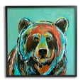 thumbnail image 1 of Stupell Industries Modern Bear Abstract Animals & Insects Painting Black Framed Art Print Wall Art, 12 x 12, 1 of 9