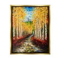 thumbnail image 1 of Stupell Industries Modern Birch Grove Painting Nature Painting Gold Floater Framed Art Print Wall Art, 25 x 31, 1 of 9