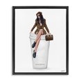 thumbnail image 1 of Stupell Industries Modern Black Floating Frame Canvas Art, 25 x 31, by Ziwei Li, 1 of 8